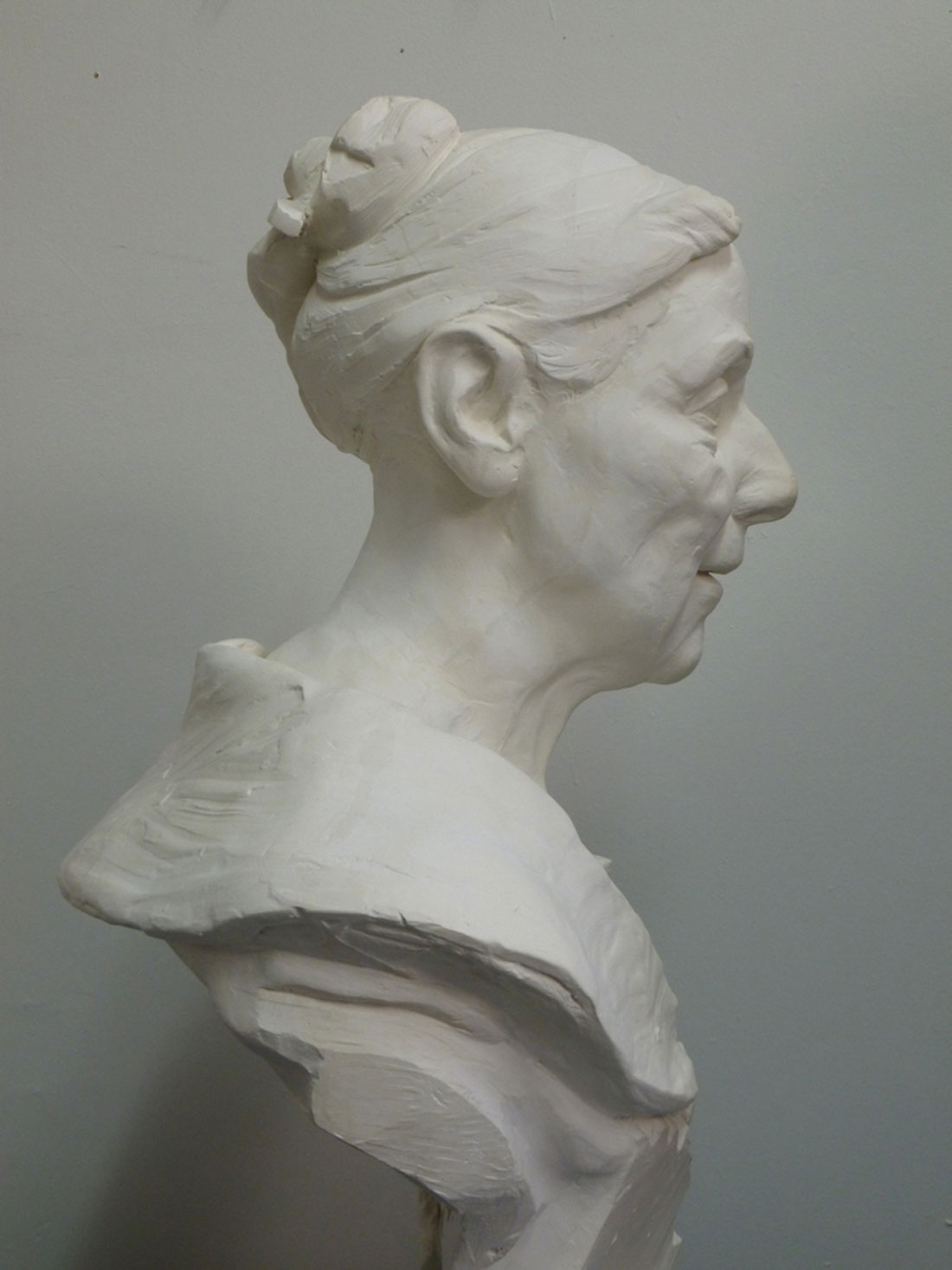 plaster portrait