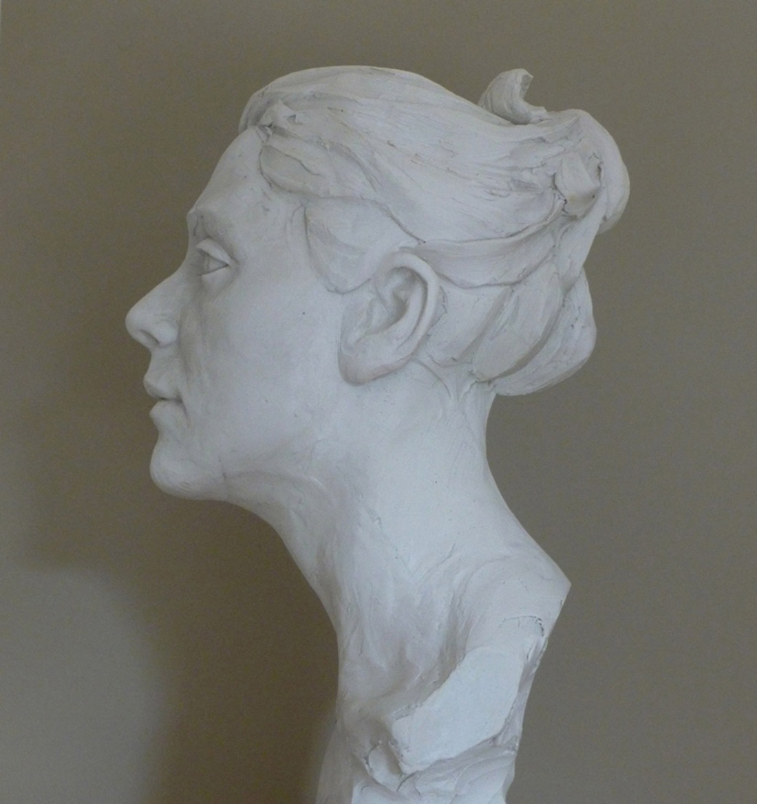 Clementine Jesmonite from clay original 2015 2