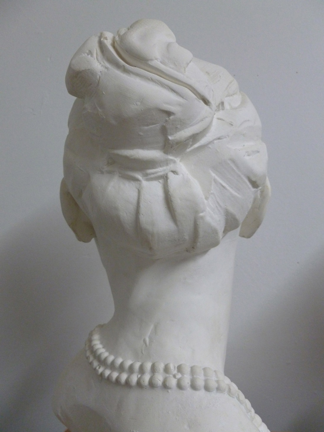 Theodora-plaster from clay original 2014