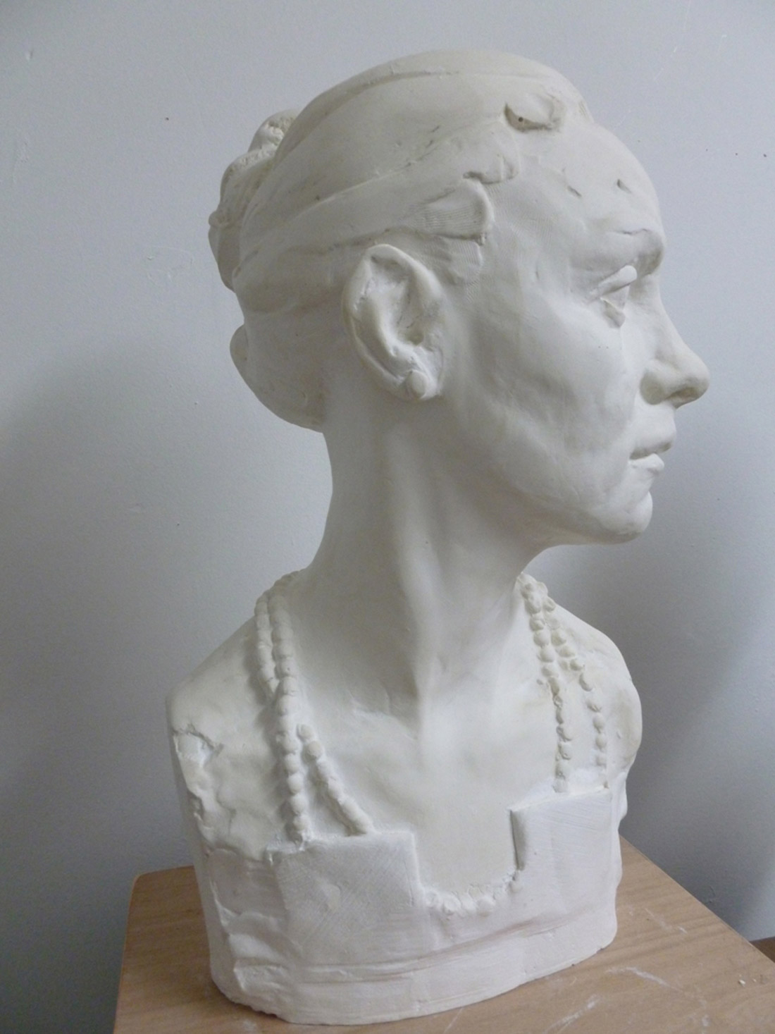 Theodora portrait sculpture