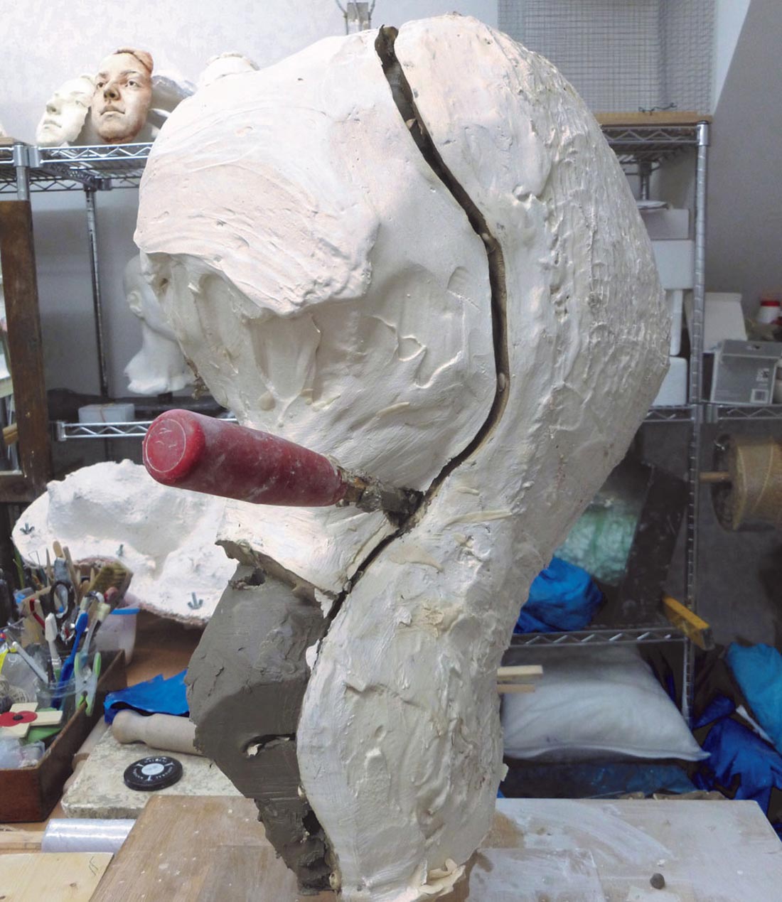 portrait sculpture making kent